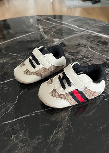 Sneaker Tarzı İlk Adım Ayakkabısı - Beyaz - Görsel 2