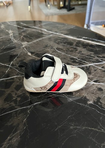 Sneaker Tarzı İlk Adım Ayakkabısı - Beyaz - Görsel 5