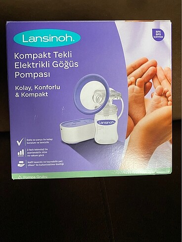 Lansinoh göğüs pompası