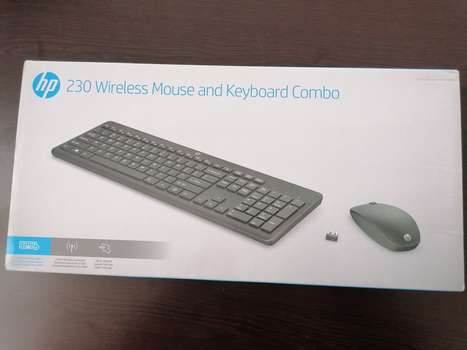HP 230 Mouse ve Kablosuz Klavye - Görsel 2