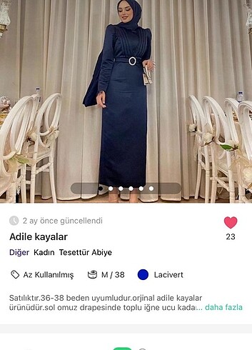 Tesettür abiye