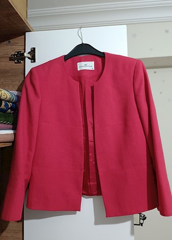 Pembe Kadın Blazer Ceket