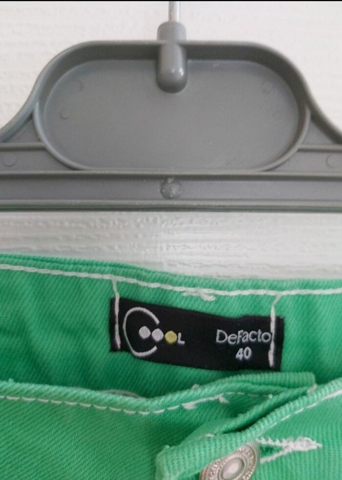 Defacto coool yeşil renk jean - Görsel 5