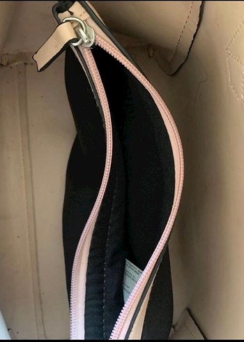 Bej Deri Kadın Çanta - Görsel 2