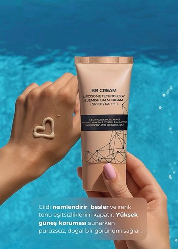 Bej Tonlu Yoğun Nemlendirici BB Krem SPF50 - Görsel 4