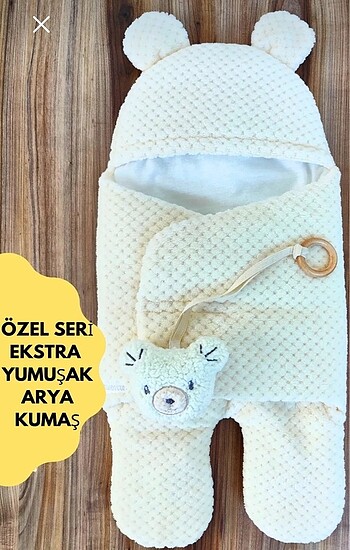 3 Ay Beden ten rengi Renk 0-4 ay kullnıma uygun içi pamuklu kundak