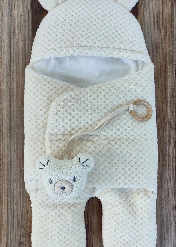 0-4 ay kullnıma uygun içi pamuklu kundak - Görsel 3