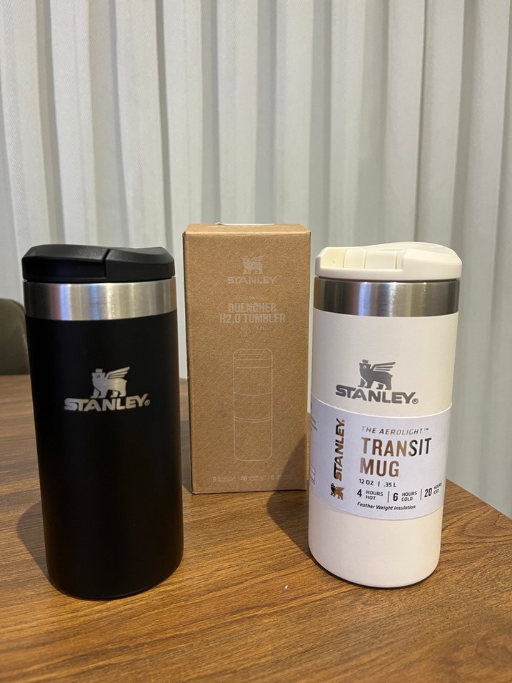 Stanley Siyah Termos ve Kupa Seti - Görsel 4