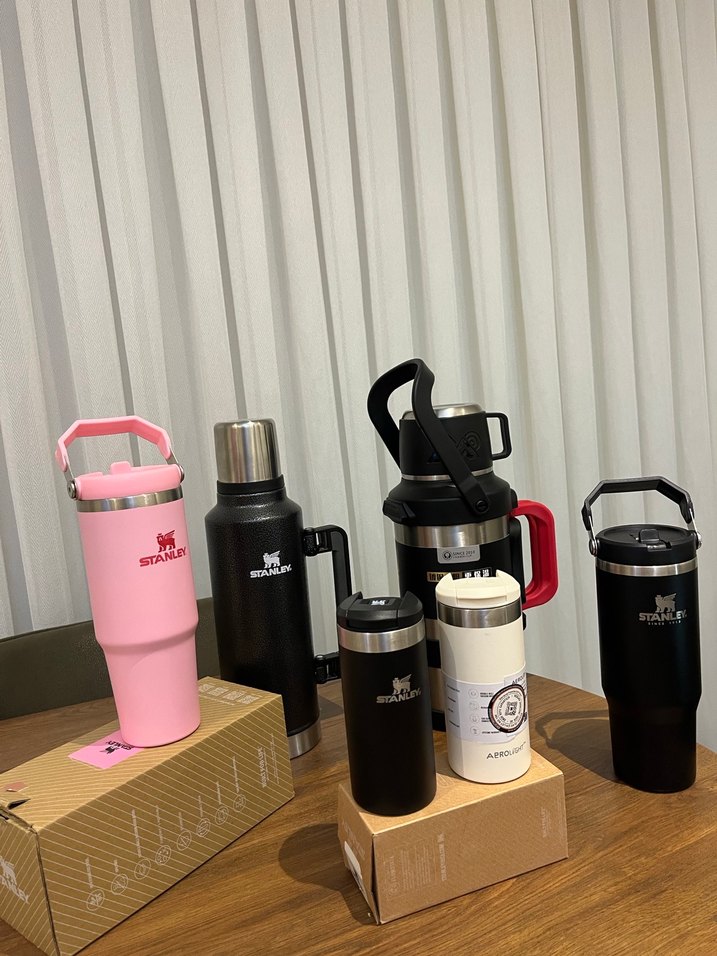 Stanley Siyah Termos ve Kupa Seti - Görsel 2