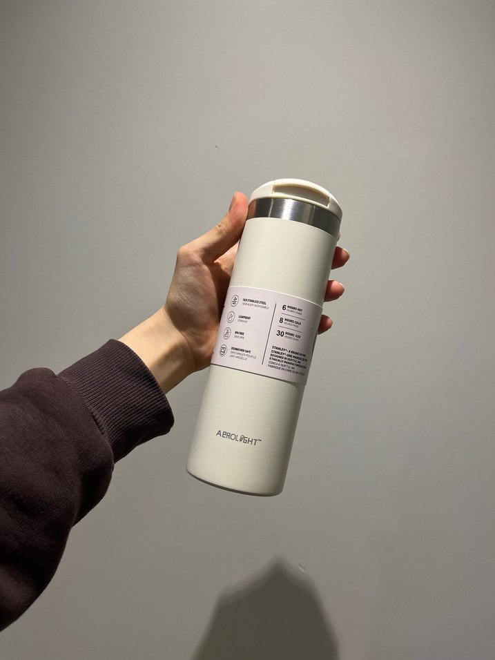 Stanley Beyaz Termos Matara 470 ml - Görsel 2