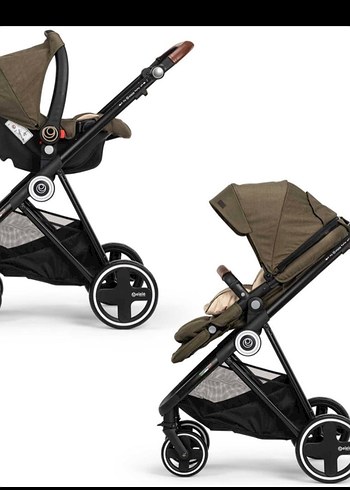Elele Baby Travel System Bebek Arabası-Bej - Görsel 7