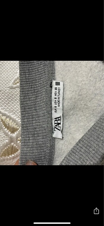 s Beden gri Renk cok guzel zara sweatshırt