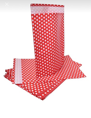 PUANTİYELİ BANTLI KRAFT HEDİYE PAKETİ BÜYÜK BOY