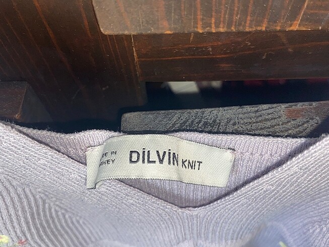 Dilvin cottage bluz üst lila