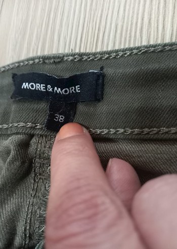 More&More More & More 38 M esnek kot pantolon jean kısa boylular için