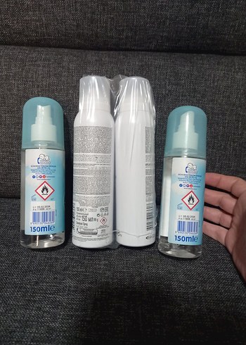 Diğer 2 ad Uni Baby Bebek Kolonyası ve 2 ad Privacy kadın Deodorant