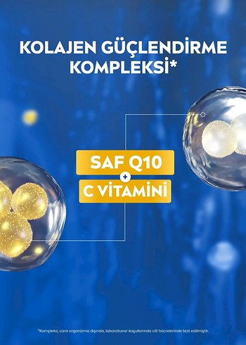  Beden Nivea Q10 Vücut Losyonu 250ml x2 adet Kolajen Güçlend. bez çanta