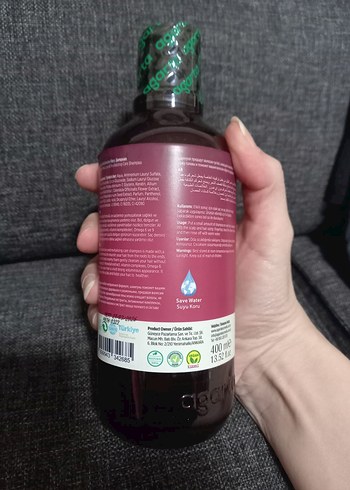 Diğer Agarta Saç Dökülmesine Karşı Şampuan doğal açılmamış yeni 400 ml