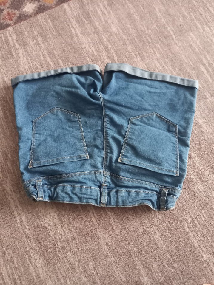 Lcw 10 11 yaş kot jean şort - Görsel 3