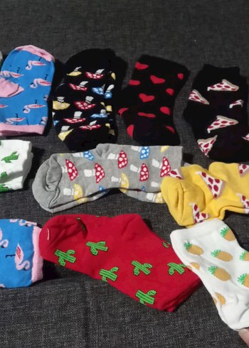 15 çift 0 1 2 yaş bebek çorap yeni set alırken renk seçin - Görsel 3