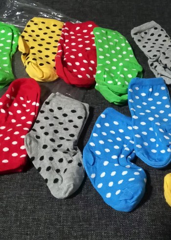 15 çift 0 1 2 yaş bebek çorap yeni set alırken renk seçin - Görsel 2