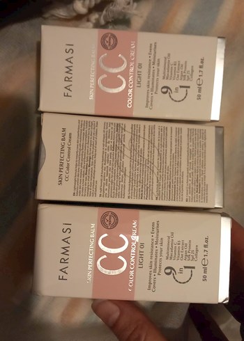 Farmasi CC Krem 01 Light Ten yeni , SPF 25 ile güneş koruma - Görsel 2