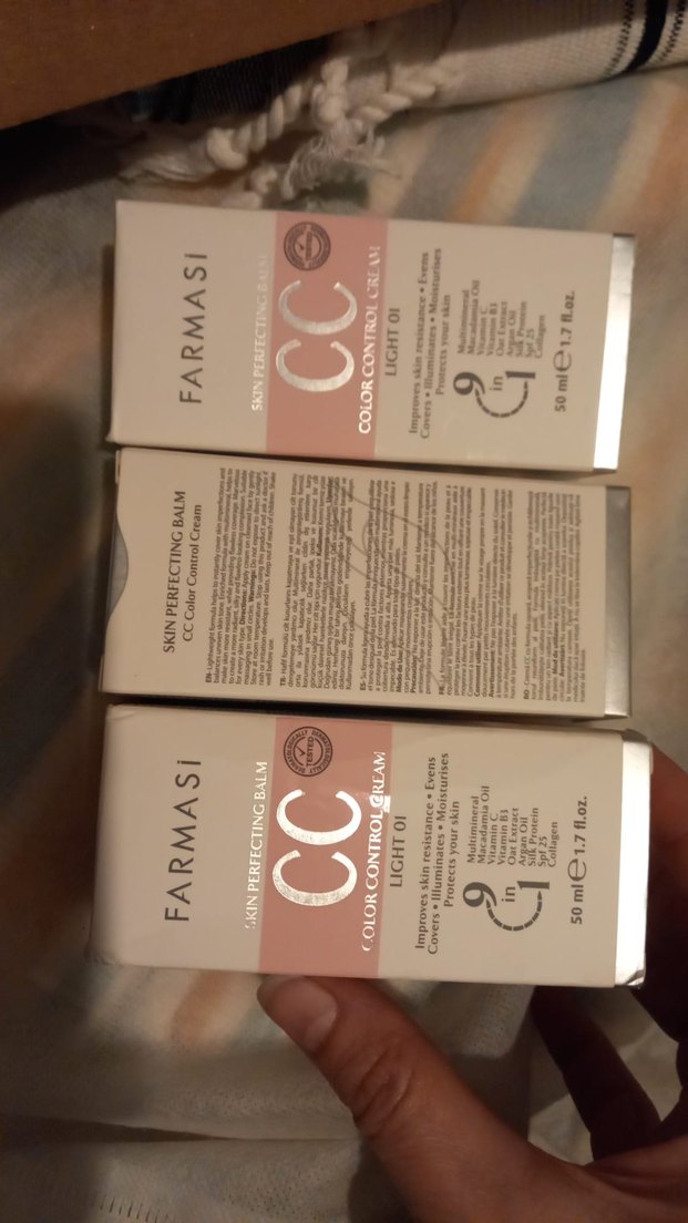 Farmasi CC Krem 01 Light Ten yeni , SPF 25 ile güneş koruma - Görsel 2