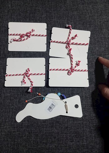 4 yıldız figürlü Marteniçka bileklik 1doğal taşlar boncuk halhal - Görsel 4