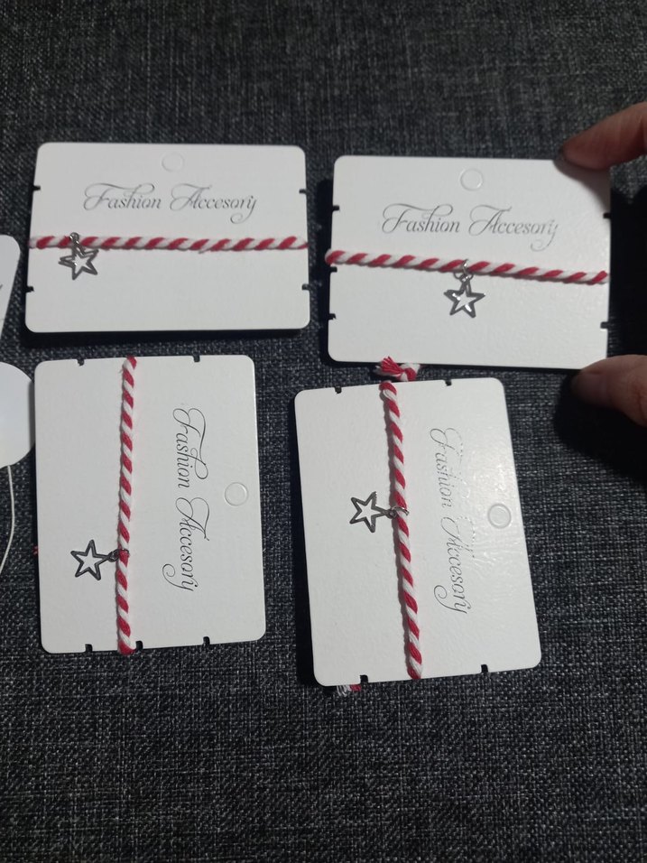 4 yıldız figürlü Marteniçka bileklik 1doğal taşlar boncuk halhal - Görsel 2