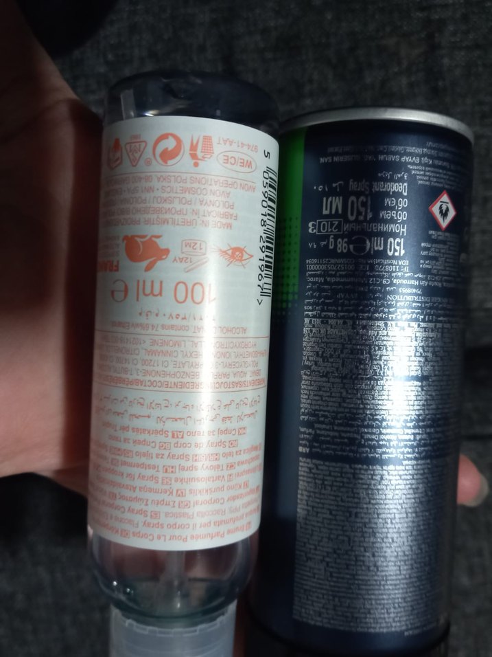 Blade Green Dream erkek Deodorant ve Avon Célèbre Vücut Spreyi - Görsel 2