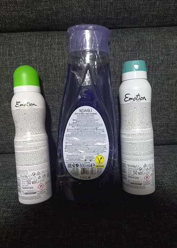 Emotion Kadın Deodorant Seti 2'li Komili Duş Jeli yeni birlikte - Görsel 2