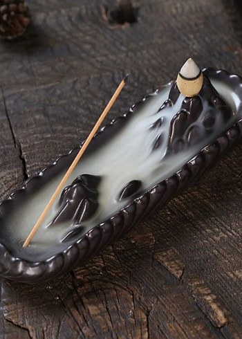 Tütsü seti 20 konik ve 20 çubuk tütsü ile tütsülük set yeni - Görsel 2