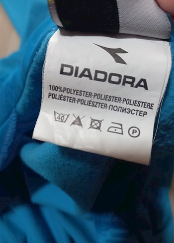 Diadora S ithal orijinal Fermuarlı Spor Ceket - Görsel 7