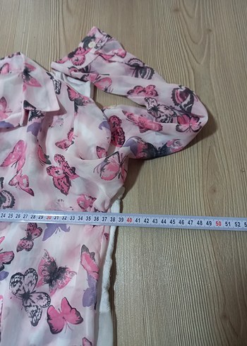 2 li Adil Işık ve diğer XS 10 11 yaş bluz ve gömlek şifon set - Görsel 3