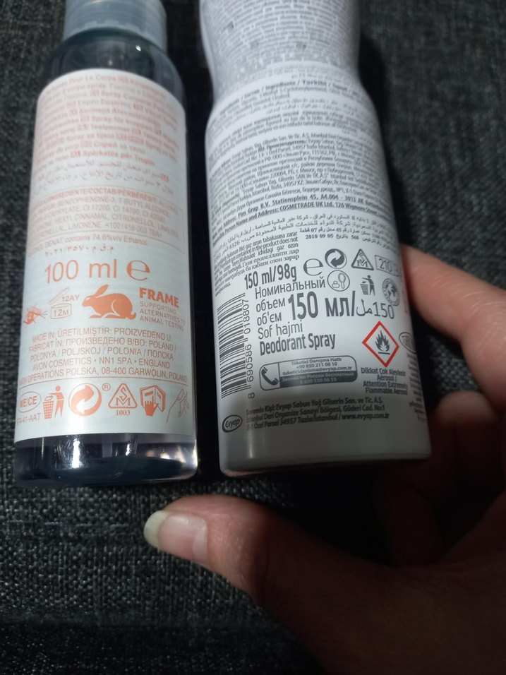 Emotion Detox Fresh Deodorant Avon Celebre parfüml vücut spreyi - Görsel 2