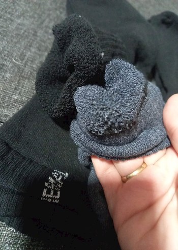 Termal Erkek Gri Midi Çorap çocuk boy üçlü yeni 36-40 nr - Görsel 3