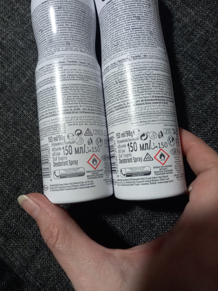 Emotion Detox Fresh ve Violet Kadın Deodorantları yeni ikili set - Görsel 2