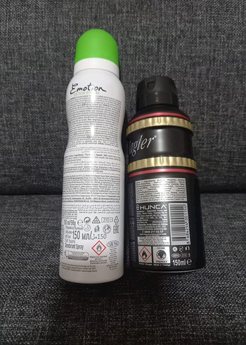 2 li set Emotion kadın Jagler erkek deodorant seti yeni birlikte - Görsel 2