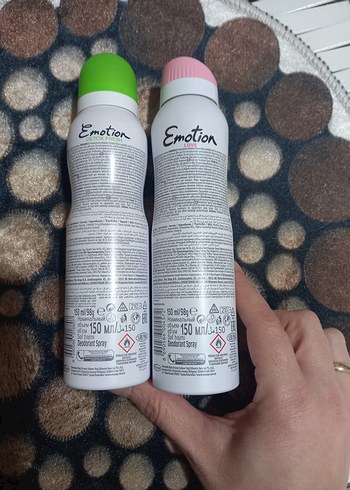 Emotion Kadın Deodorant Seti 48 Saat Koruma ikili yeni set - Görsel 2