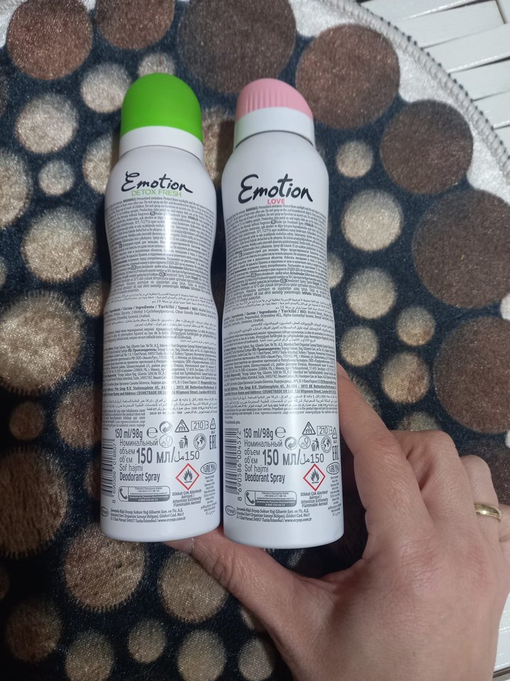 Emotion Kadın Deodorant Seti 48 Saat Koruma ikili yeni set - Görsel 2
