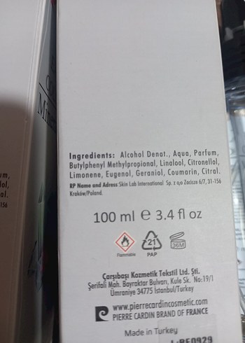 2 adet Pierre Cardin Mineral Spa parfümlü Kadın Kolonyası 80° - Görsel 3