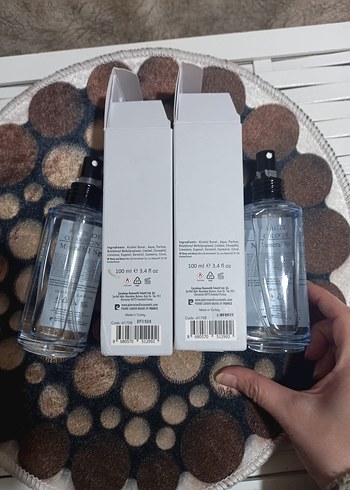 2 adet Pierre Cardin Mineral Spa parfümlü Kadın Kolonyası 80° - Görsel 2