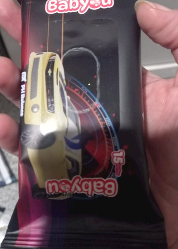 8 paket 15 erli cep boy ıslak mendil araba kapak desenli yeni - Görsel 2