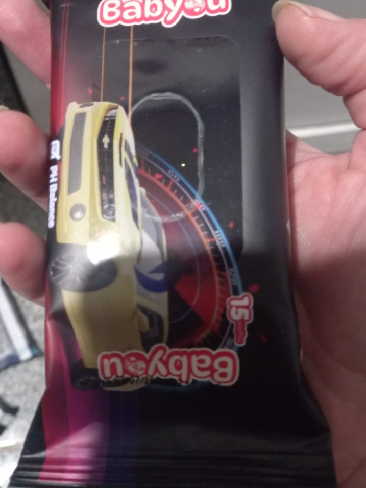 8 paket 15 erli cep boy ıslak mendil araba kapak desenli yeni - Görsel 2