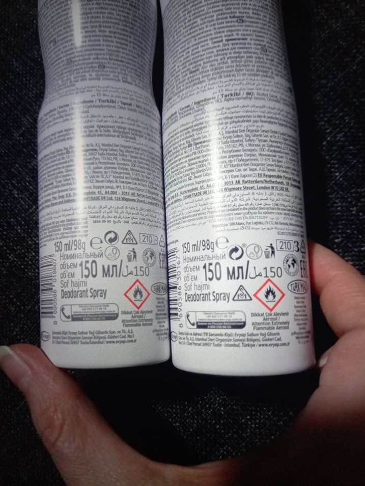 Emotion Violet ve Detox Fresh Kadın Deodorant Seti yeni ikili - Görsel 2