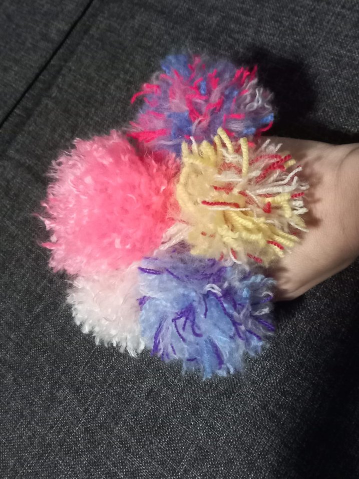 Renkli Kadın Anahtarlık Seti yeni beşli set - Görsel 3