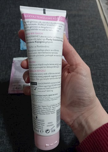 Diadermine Yüz Temizleme Köpüğü ve Peeling Maskeler yeni set - Görsel 5