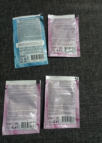 Diadermine Yüz Temizleme Köpüğü ve Peeling Maskeler yeni set - Görsel 4