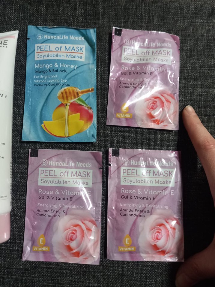 Diadermine Yüz Temizleme Köpüğü ve Peeling Maskeler yeni set - Görsel 2