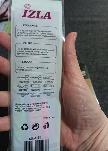 Üçlü Törpü Seti ve Solingen Cımbız yeni birlikte fiyat - Görsel 3